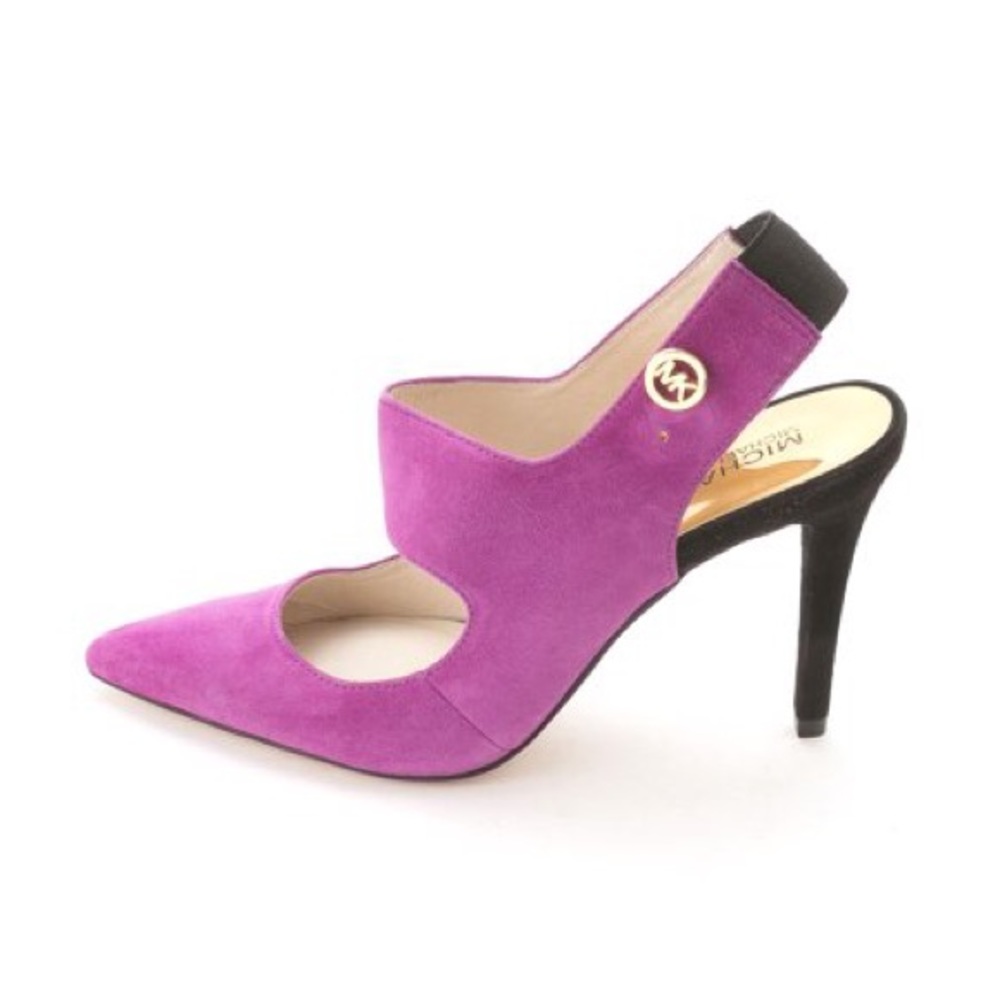 Michael Kors Pomegranate Sivian Sling backs